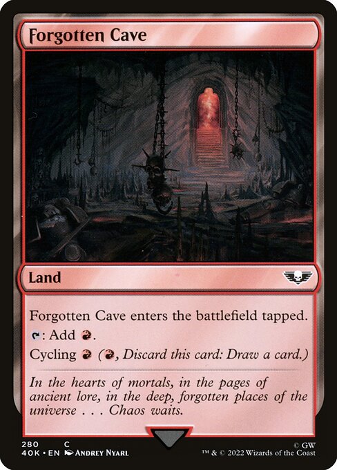 Forgotten Cave - 40K - 280