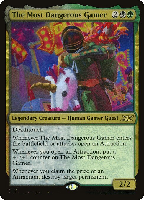 The Most Dangerous Gamer (Galaxy Foil) - UNF - 460