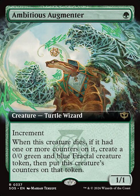 Ambitious Augmenter (Extended Art) (Foil) - SOS - 337