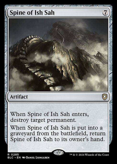 Spine of Ish Sah - BLC - 285