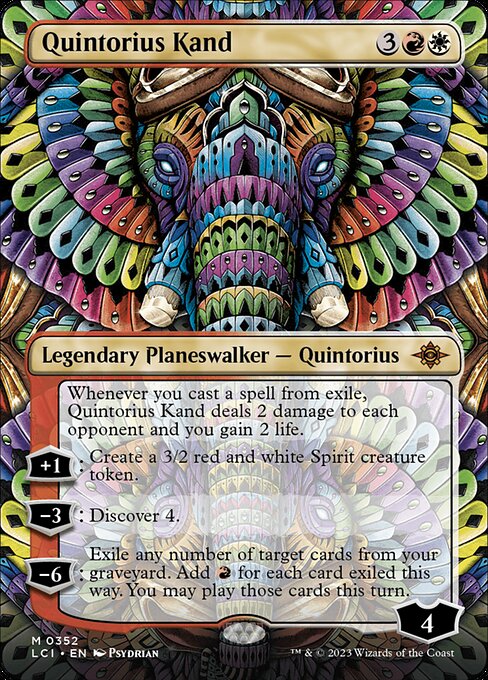 Quintorius Kand (0352) (Borderless) (Foil) - LCI - 352