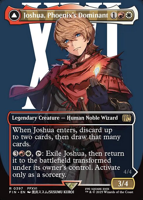 Joshua, Phoenix's Dominant (Borderless) - FIN - 397
