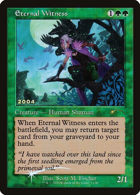 Eternal Witness (Foil) - P30A - 12