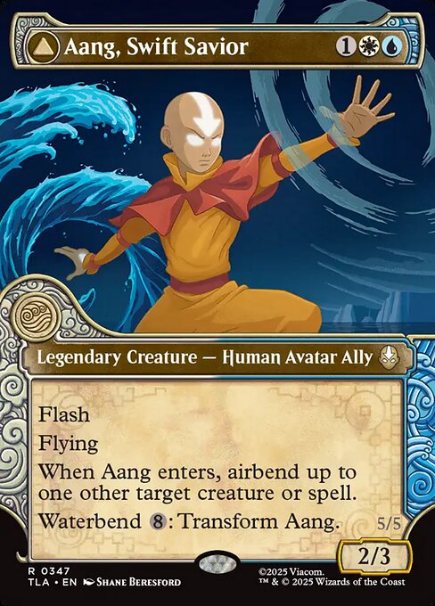 Aang, Swift Savior (Showcase) - TLA - 347