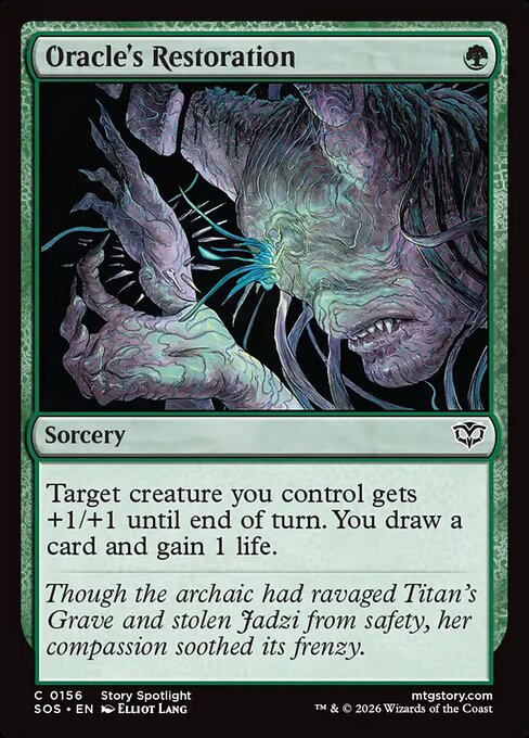 Oracle's Restoration (Foil) - SOS - 156