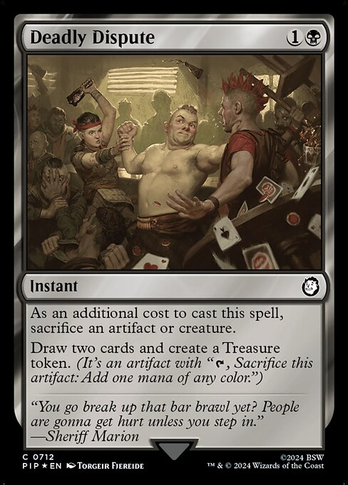 Deadly Dispute (Surge Foil) - PIP - 712