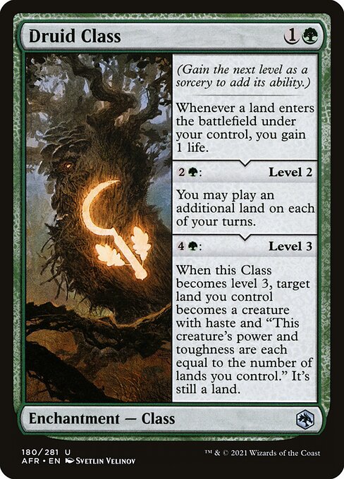 Druid Class (Foil) - AFR - 180