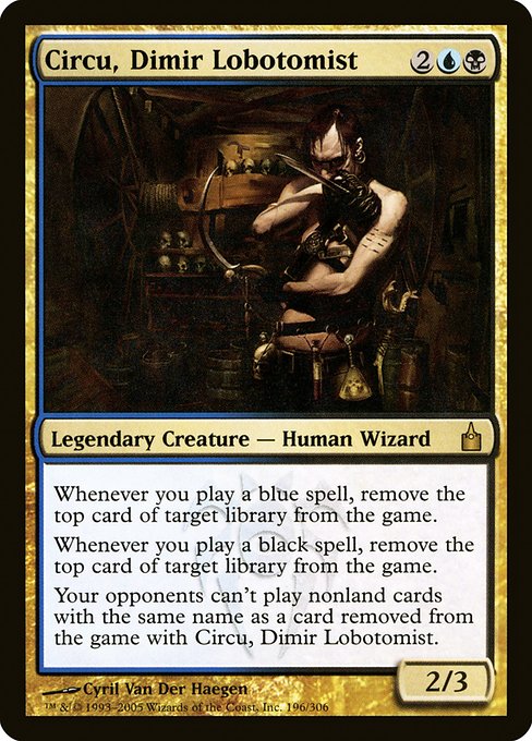 Circu, Dimir Lobotomist - RAV - 196