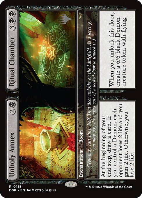 Unholy Annex // Ritual Chamber (Foil) - PDSK - 118p