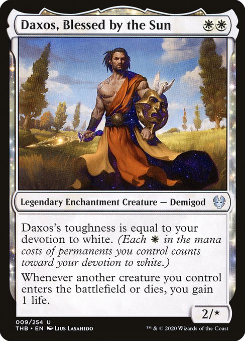 Daxos, Blessed by the Sun (Foil) - THB - 9