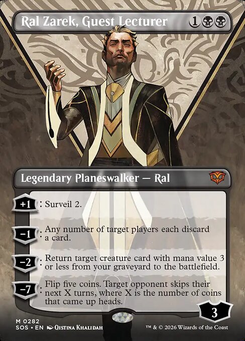 Ral Zarek, Guest Lecturer (Borderless) - SOS - 282