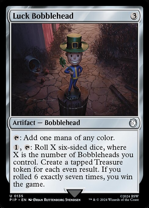 Luck Bobblehead (Foil) - PIP - 135