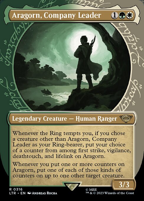 Aragorn, Company Leader (Showcase) - LTR - 316