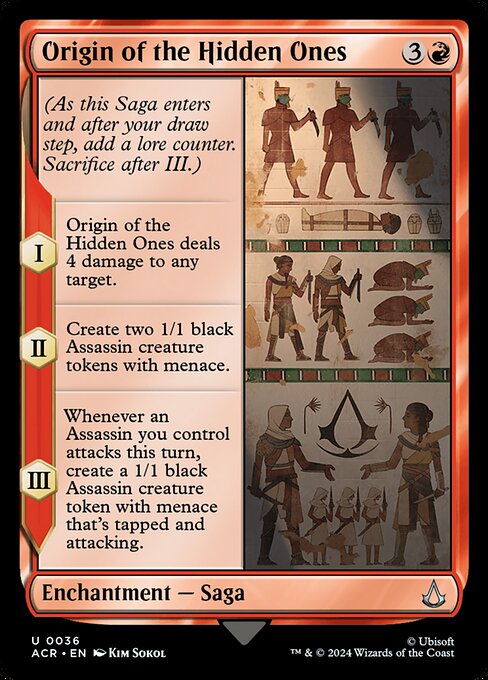 Origin of the Hidden Ones - ACR - 36