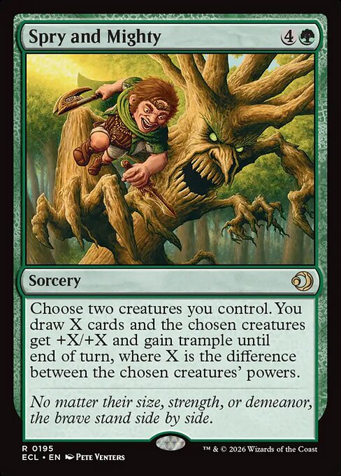 Spry and Mighty (Foil) - ECL - 195