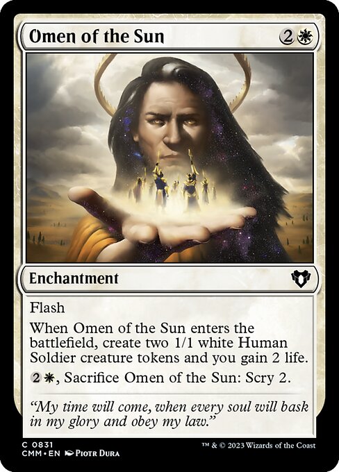 Omen of the Sun - CMM - 831