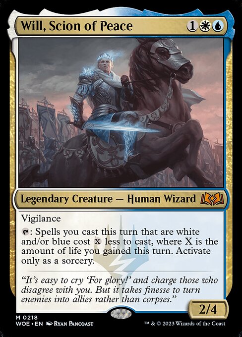 Will, Scion of Peace (Foil) - WOE - 218