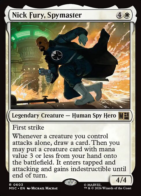Nick Fury, Spymaster - MSC - 603