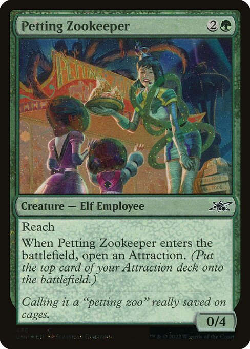Petting Zookeeper (Galaxy Foil) - UNF - 436