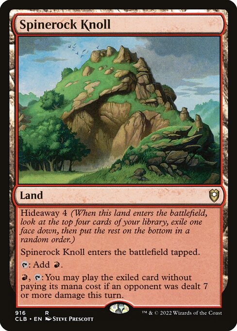 Spinerock Knoll - CLB - 916