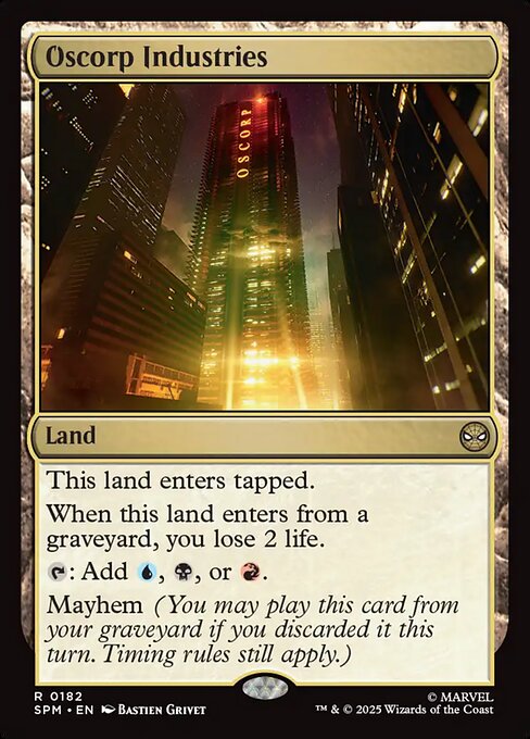 Oscorp Industries (Foil) - SPM - 182
