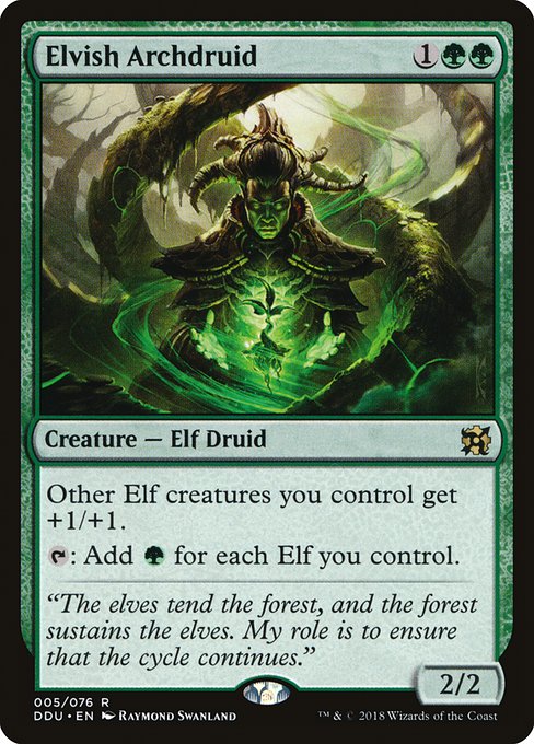 Elvish Archdruid - DDU - 5