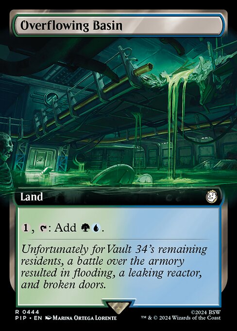 Overflowing Basin (Extended Art) (Foil) - PIP - 444