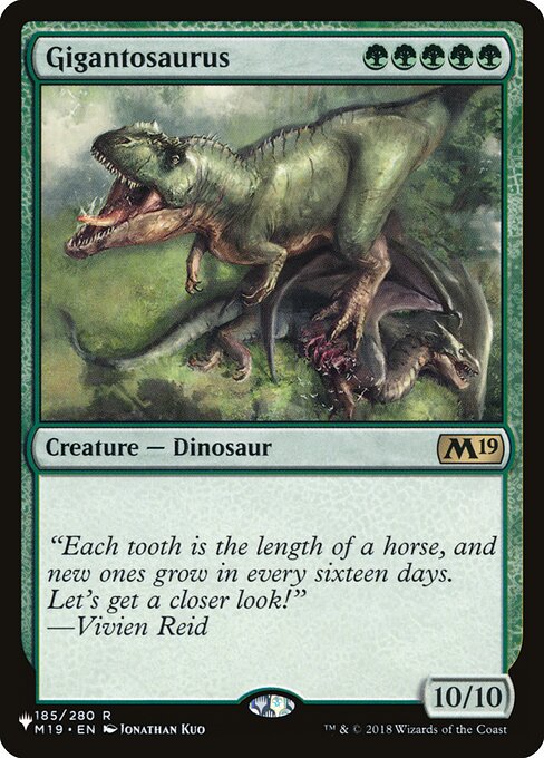 Gigantosaurus - PLST - M19-185
