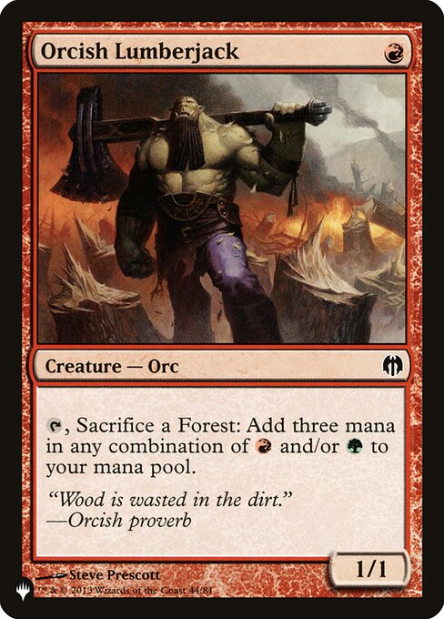 Orcish Lumberjack - PLST - DDL-44