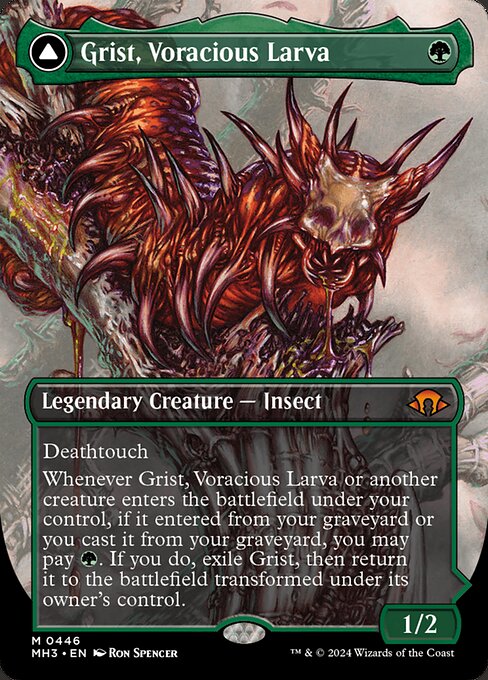 Grist, Voracious Larva (Borderless) - MH3 - 446
