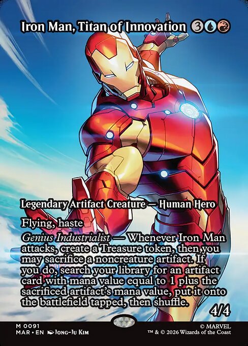Iron Man, Titan of Innovation (Borderless) - MAR - 91