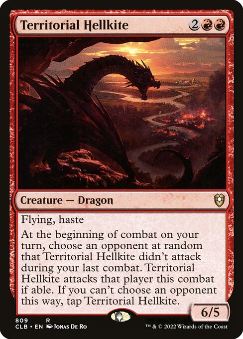 Territorial Hellkite - CLB - 809