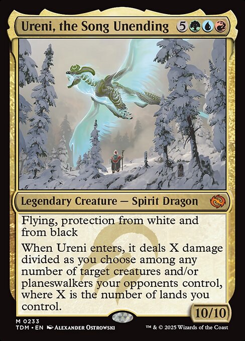 Ureni, the Song Unending (Foil) - TDM - 233
