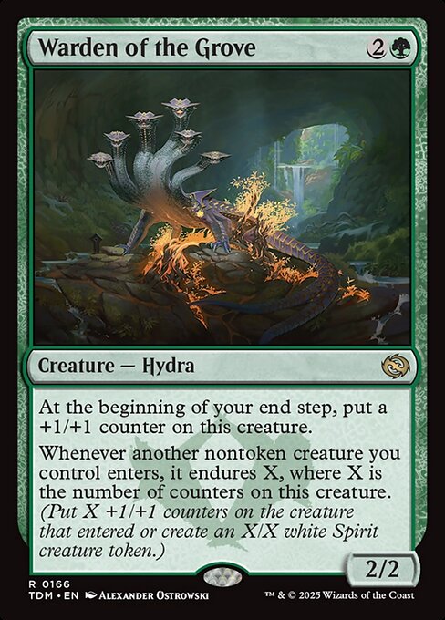 Warden of the Grove (Foil) - TDM - 166