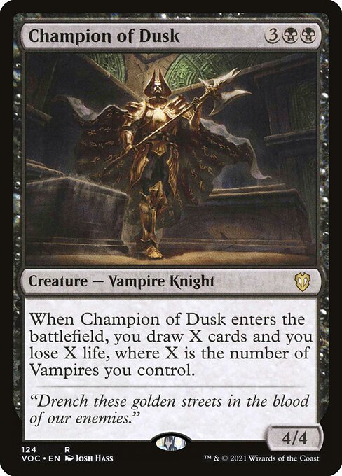 Champion of Dusk - VOC - 124