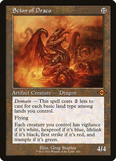 Scion of Draco (Retro Frame) - MH2 - 431