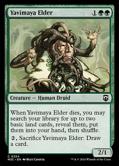 Yavimaya Elder - M3C - 254