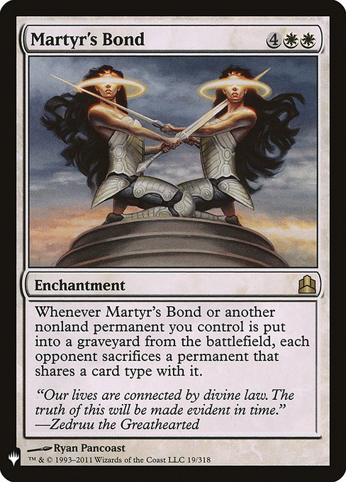 Martyr's Bond - PLST - CMD-19
