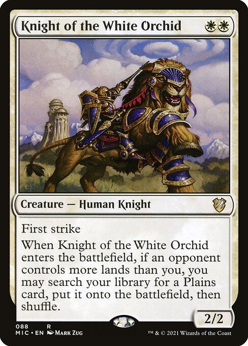 Knight of the White Orchid - MIC - 88