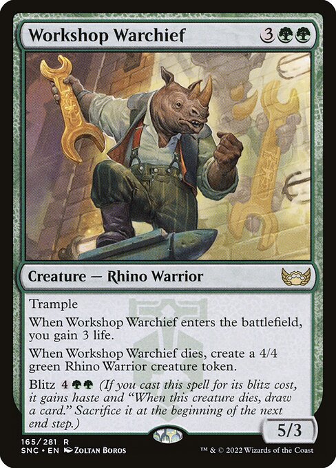 Workshop Warchief - SNC - 165