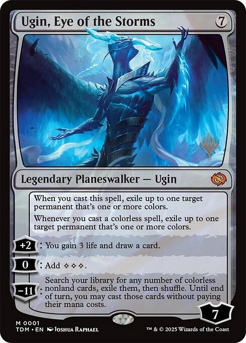Ugin, Eye of the Storms (Foil) - PTDM - 1p