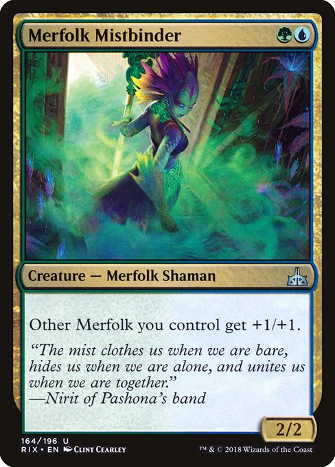 Merfolk Mistbinder - RIX - 164