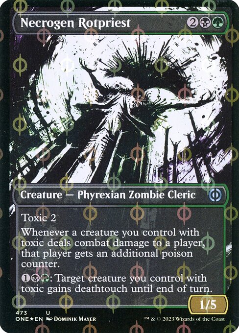 Necrogen Rotpriest (Showcase) (Step-and-Compleat Foil) - ONE - 473