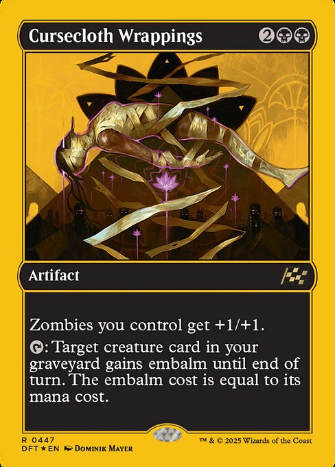 Cursecloth Wrappings (First-Place Foil) - DFT - 447