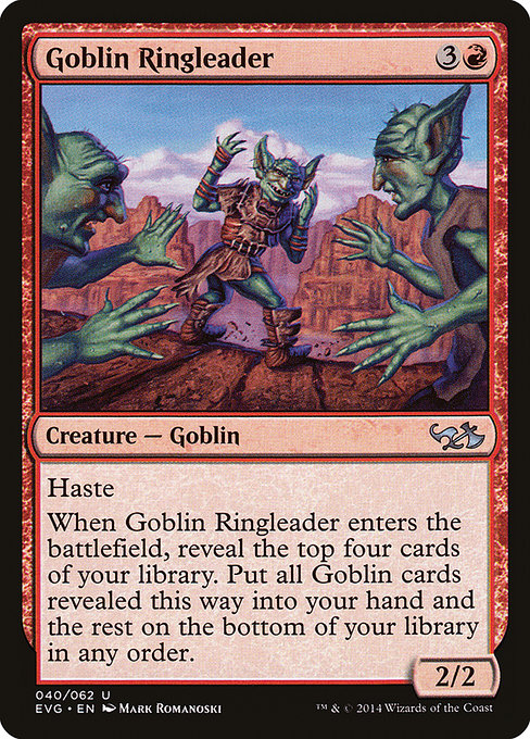 Goblin Ringleader - EVG - 40