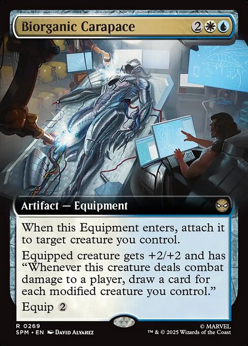 Biorganic Carapace (Extended Art) (Foil) - SPM - 269