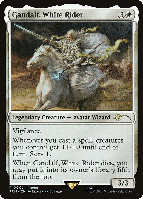 Gandalf, White Rider (Foil) - PLTC - 2