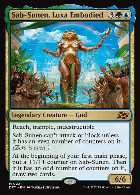 Sab-Sunen, Luxa Embodied (Foil) - DFT - 221