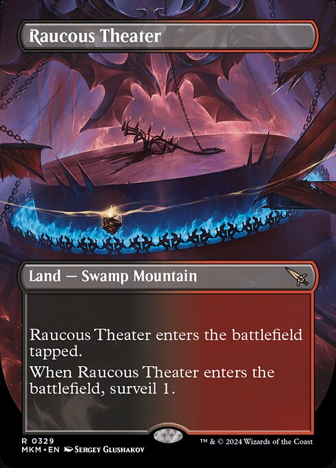 Raucous Theater (Borderless) - MKM - 329
