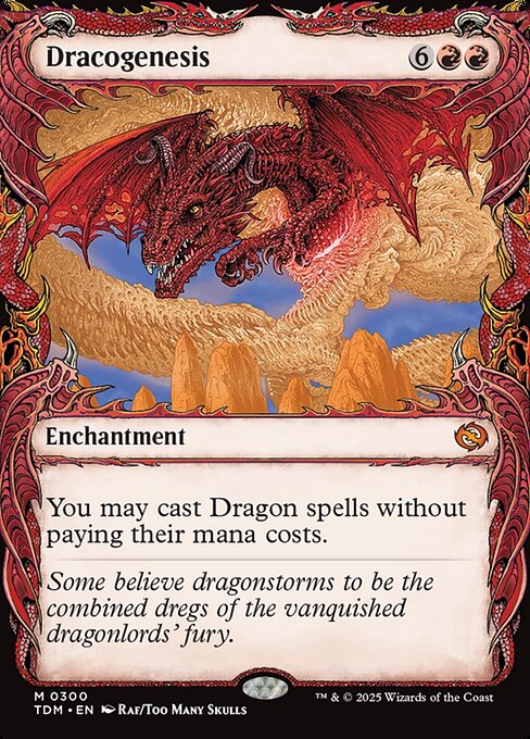 Dracogenesis (0300) (Showcase) (Foil) - TDM - 300